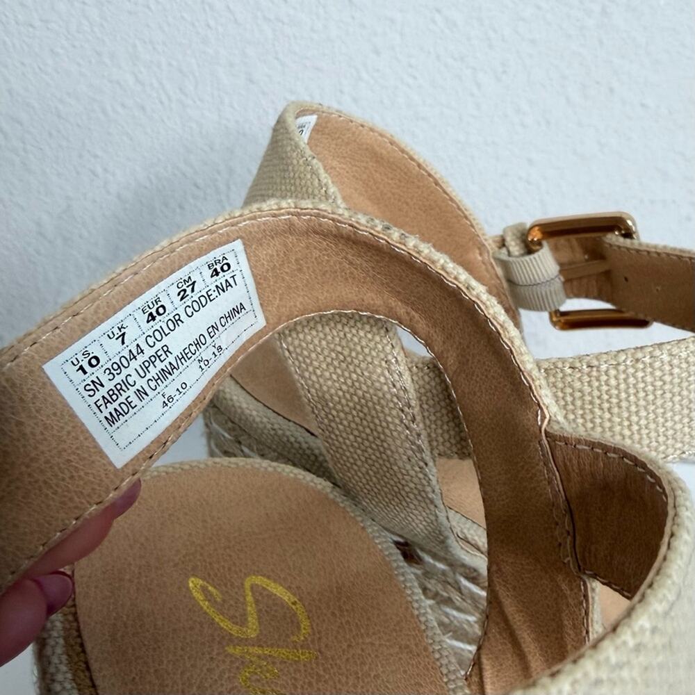Skechers Espadrille Wedge Sandals Women’s Size 10 - Picture 5 of 6